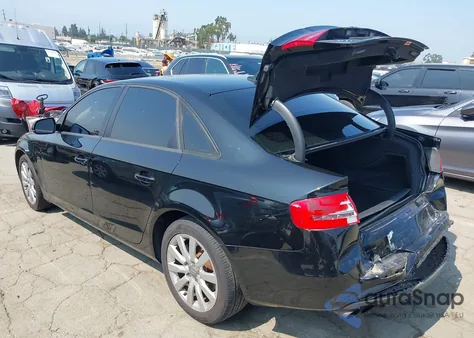 2013 Audi A4 Premium from USA, damaged, VIN WAUAFAFL6DN044536